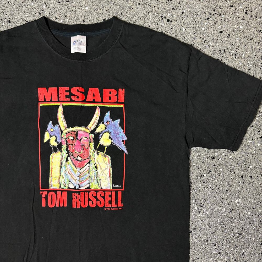 2011 Tom Russell "Mesabi" Artwork / Native Art T-shirt